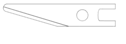 Precision Blade With Rounded Safety Tip